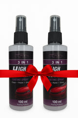3 in 1 Quick Car Ceramic Coating Spray High Protection (Pack of 2)